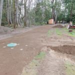 Commercial RV park septic field with 2 zones and zone control on Saratoga Beach