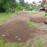 Finished septic field in Parksville, BC